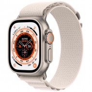 Apple Watch Ultra GPS + Celullar Caixa titânio Pulseira (M) Loop Alpina laranja MQEU3LL
