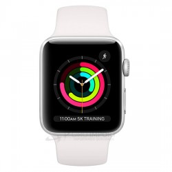 Apple Watch S3 (GPS) Caixa Alumínio 42mm esportivo Branco - MTF22LL