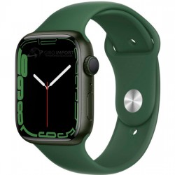 Apple Watch S7 (GPS) Caixa Alumínio Green 45mm Pulseira Esportiva MKN73BE/A
